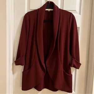 FrenchMauve Melanie Knit Tunic Blazer